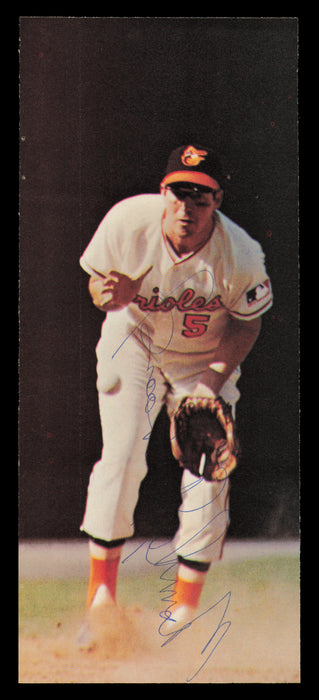 Brooks Robinson Autographed 4x9 Magazine Page Photo Baltimore Orioles