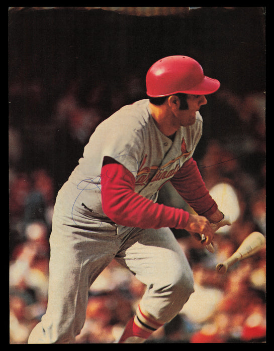 Joe Torre Autographed 8.5x11.5 Magazine Page Photo St. Louis Cardinals