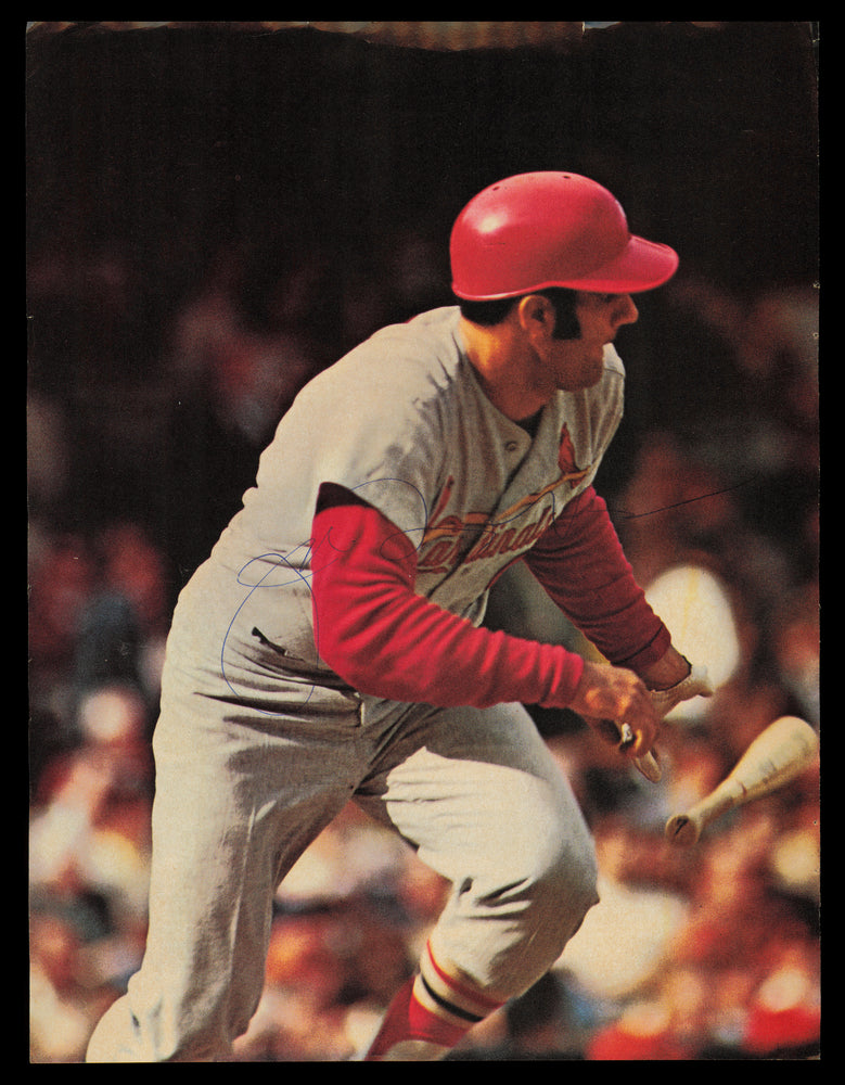Joe Torre Autographed 8.5x11.5 Magazine Page Photo St. Louis Cardinals