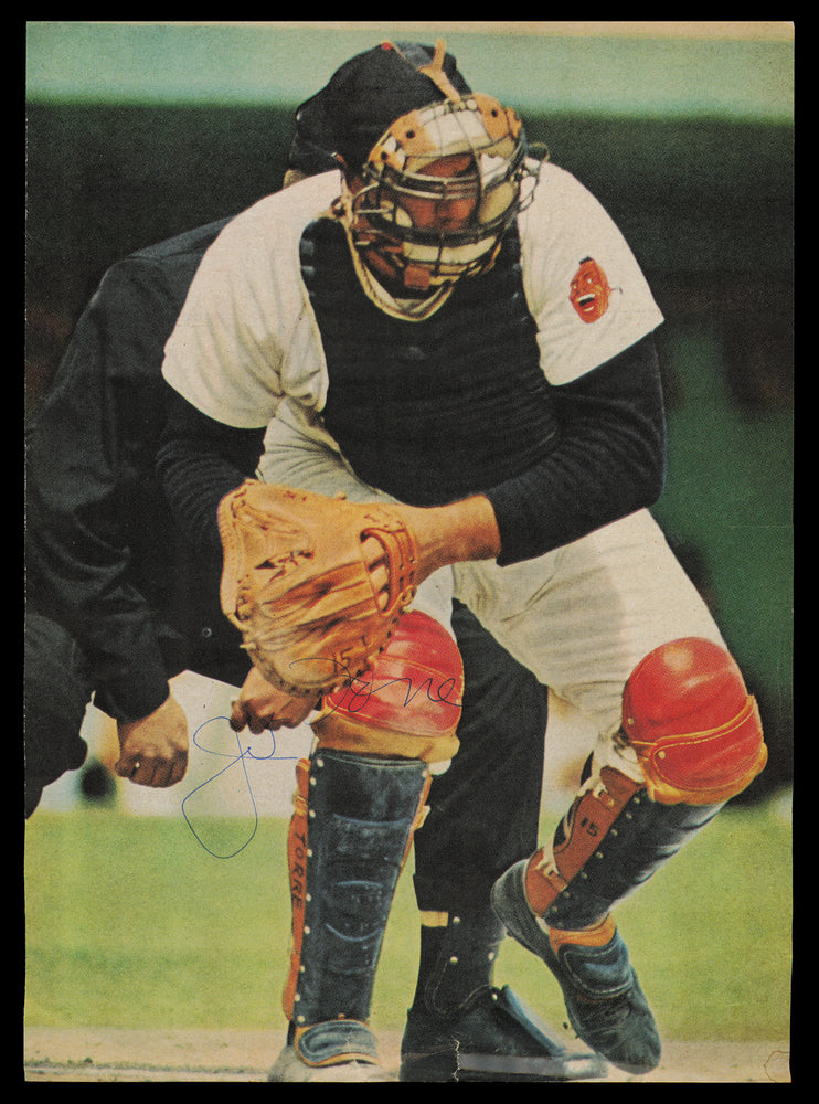 Joe Torre Autographed 8.5x11.5 Magazine Page Photo Atlanta Braves