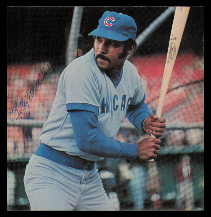 Billy Williams Autographed 7x7 Magazine Page Photo Chicago Cubs
