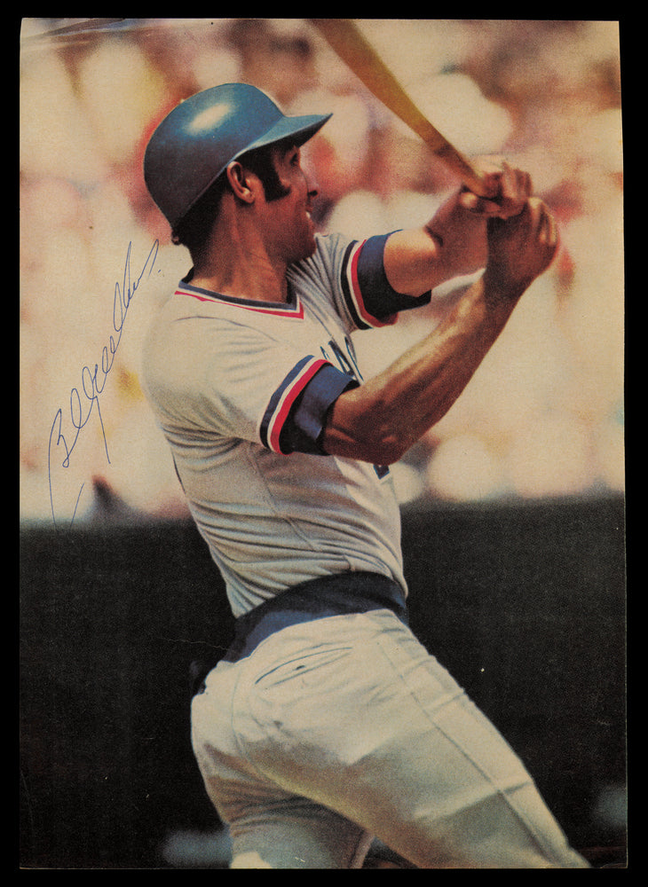 Billy Williams Autographed 8x11 Magazine Page Photo Chicago Cubs