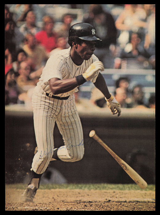 Willie Randolph Autographed 8x11 Magazine Page Photo New York Yankees
