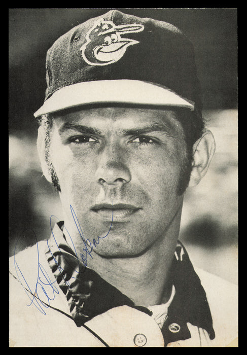 Pat Dobson Autographed 7x10 Magazine Page Photo Baltimore Orioles
