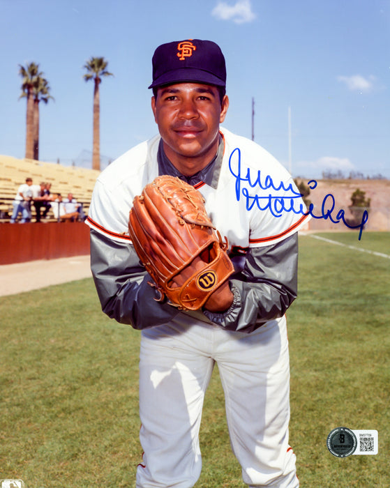Juan Marichal Autographed 8x10 Photo San Francisco Giants Beckett BAS QR