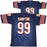 Chicago Bears Dan Hampton Autographed Blue Jersey "HOF 2002" Beckett BAS Witness