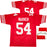 San Francisco 49ers Fred Warner Autographed Red Jersey Beckett BAS Witness