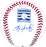 Edgar Martinez Autographed Official Hall of Fame HOF Logo Baseball Seattle Mariners Beckett BAS Witness