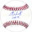 Edgar Martinez Autographed Official MLB Baseball Seattle Mariners "HOF 19" Beckett BAS Witness