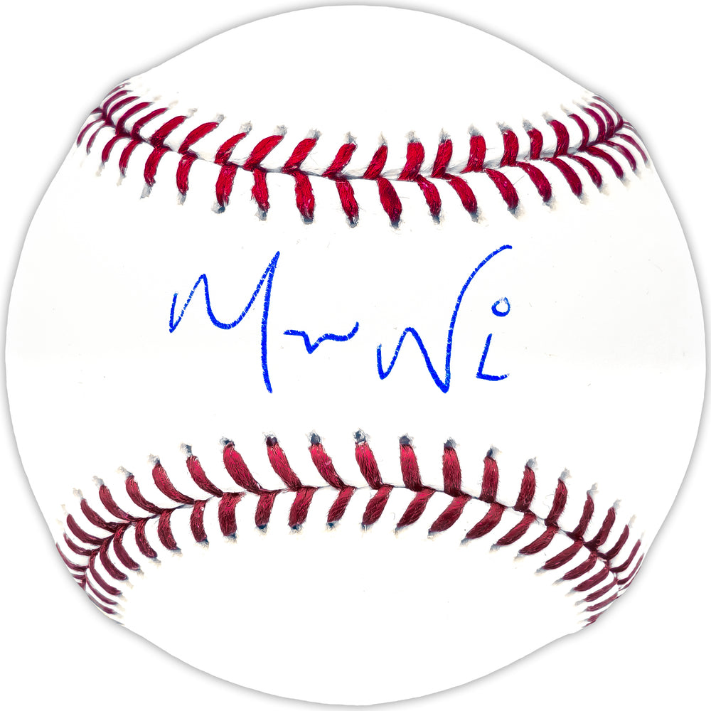 Masyn Winn Autographed Official MLB Baseball St. Louis Cardinals Beckett BAS Witness