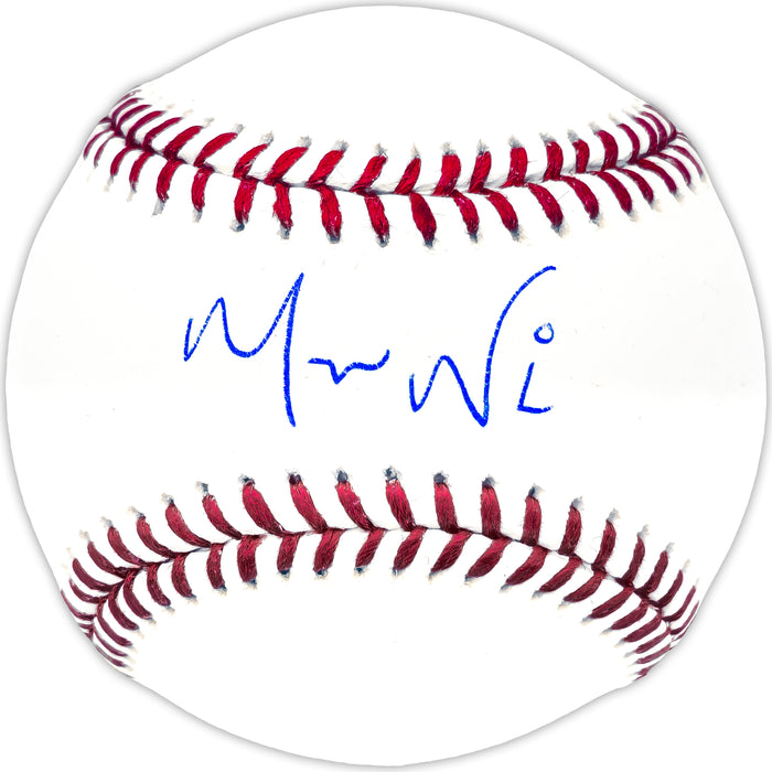 Masyn Winn Autographed Official MLB Baseball St. Louis Cardinals Beckett BAS Witness