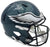 Jason Kelce Autographed Philadelphia Eagles Green Full Size Replica Speed Helmet Beckett BAS QR