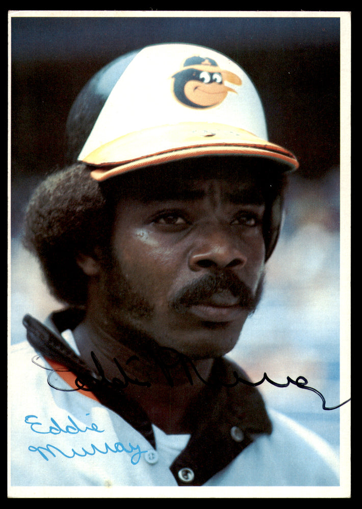Eddie Murray Autographed 1980 Topps Super Card #28 Baltimore Orioles