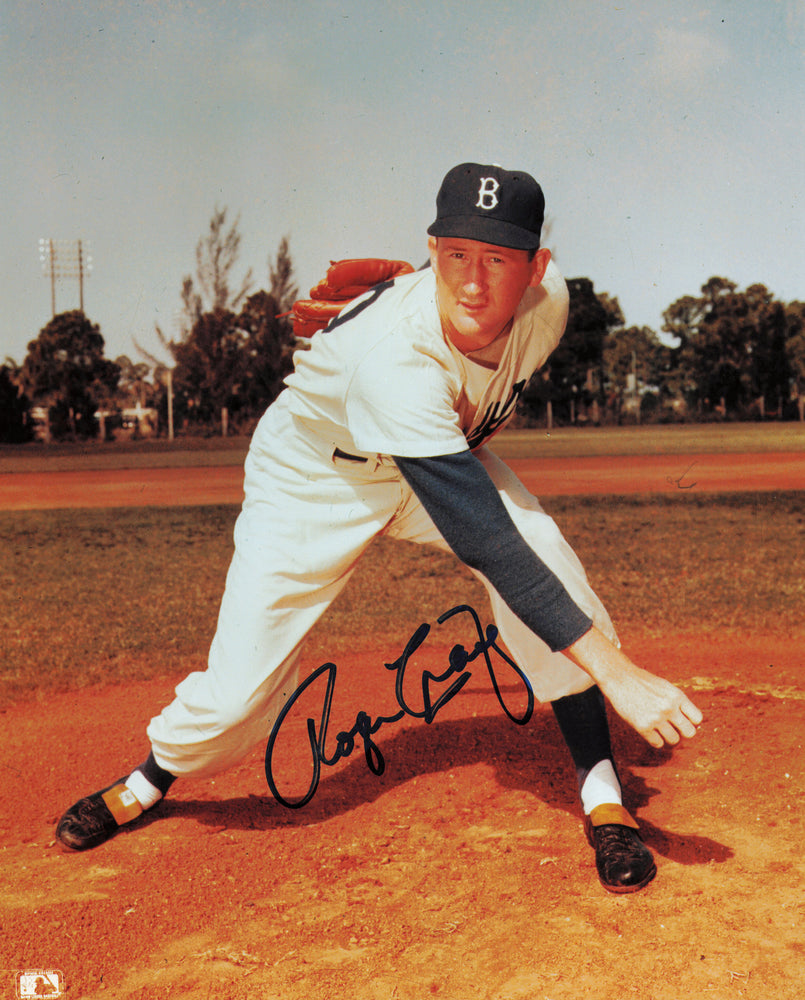 Roger Craig Autographed 8x10 Photo Brooklyn Dodgers