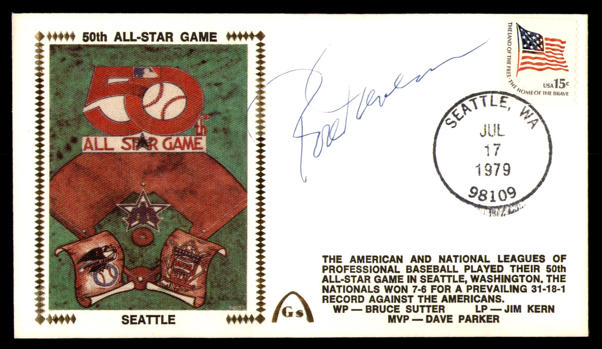 Rod Carew Autographed 1979 First Day Cover California Angels