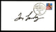 Tom Landry Autographed 1995 First Day Cover Dallas Cowboys JSA #AS13614