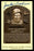 Sparky Anderson Autographed Hall of Fame HOF Plaque Postcard Cincinnati Reds