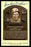 Sparky Anderson Autographed Hall of Fame HOF Plaque Postcard Cincinnati Reds