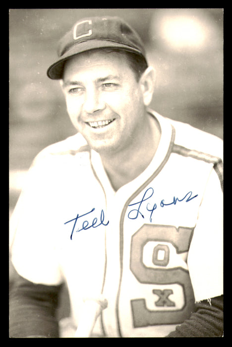 Ted Lyons Autographed 3.5x5.5 Postcard Chicago White Sox