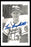 Lou Burdette Autographed 3.5x5.5 Postcard Milwaukee Braves