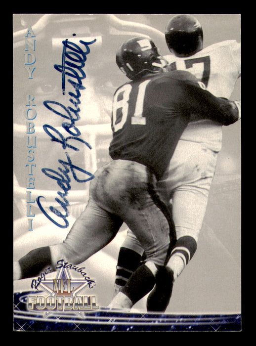 Andy Robustelli Autographed 1994 Ted Williams Card #40 New York Giants JSA #CC97979