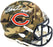 Richard Dent Autographed Chicago Bears Camo Speed Mini Helmet "HOF 11" Beckett BAS Witness