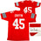 Ohio State Buckeyes Archie Griffin Autographed Red Jersey "HT 1974/75" Beckett BAS Witness