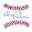 Chevy Chase Autographed Official MLB Baseball Christmas Vacation Beckett BAS Witness