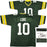 Green Bay Packers Jordan Love Autographed Green Jersey Beckett BAS Witness