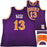 Phoenix Suns Steve Nash Autographed Purple Authentic Mitchell & Ness 2005-06 Hardwood Classic Swingman Jersey Size XXL Beckett BAS Witness