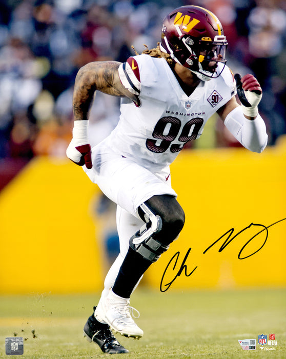 Chase Young Autographed 16x20 Photo Washington Commanders Fanatics Holo