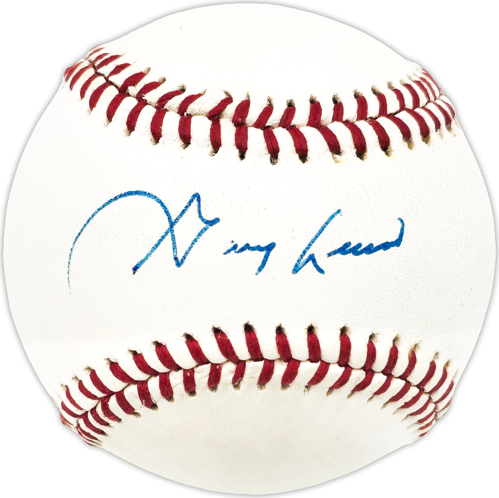 Gary Lucas Autographed Official League Baseball San Diego Padres, Los Angeles Angels Beckett BAS QR #BN13252