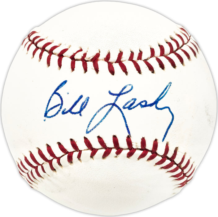 Bill Laskey Autographed Official League Baseball San Francisco Giants, Oakland A's Beckett BAS QR #BN13253