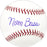 Norm Bass Autographed Official MLB Baseball KC A's Beckett BAS QR #BN13167