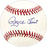 Royce Lint Autographed Official NL Baseball St. Louis Cardinals Beckett BAS QR #BN13186