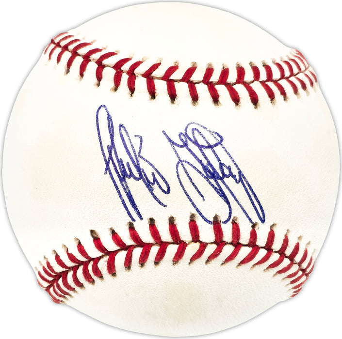 Julio Gotay Autographed Official NL Baseball Pittsburgh Pirates, St. Louis Cardinals Beckett BAS QR #BN13236