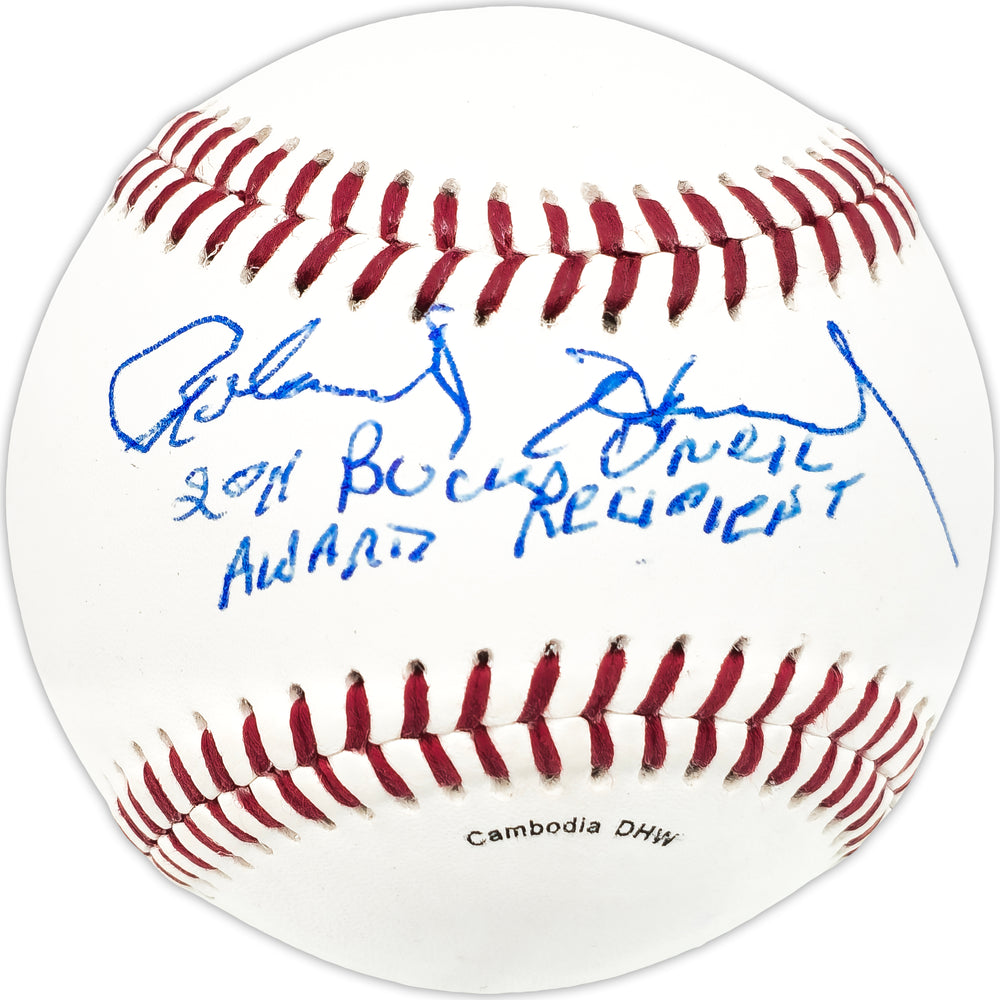 Roland Hemond Autographed Official Wilson Baseball Chicago White Sox "2011 Buck O'Neil Awards Recipient" JSA #JJ67059