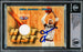 Allen Iverson Autographed 2004-05 Hoops Hot List Jerseys Card #A1 Philadelphia 76ers With Game Used Jersey Patch Beckett BAS Witnessed #16563117