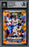Allen Iverson Autographed 2021-22 Panini Prizm Prizms Orange Ice Card #255 Philadelphia 76ers Beckett BAS Witnessed #16563104
