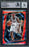 Allen Iverson Autographed 2023 Panini National Convention VIP Gold Packs Red Sparkle Card #28 Philadelphia 76ers Auto Grade Gem Mint 10 Beckett BAS Witnessed #16562482