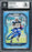 Emmitt Smith Autographed 2020 Panini Prizm Prizms Blue Wave Card #157 Dallas Cowboys #191/199 Beckett BAS #16901219