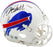 Bruce Smith Autographed Buffalo Bills White Speed Mini Helmet Beckett BAS Witness