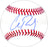 Cal Raleigh Autographed Official MLB Baseball Seattle Mariners Fanatics Holo