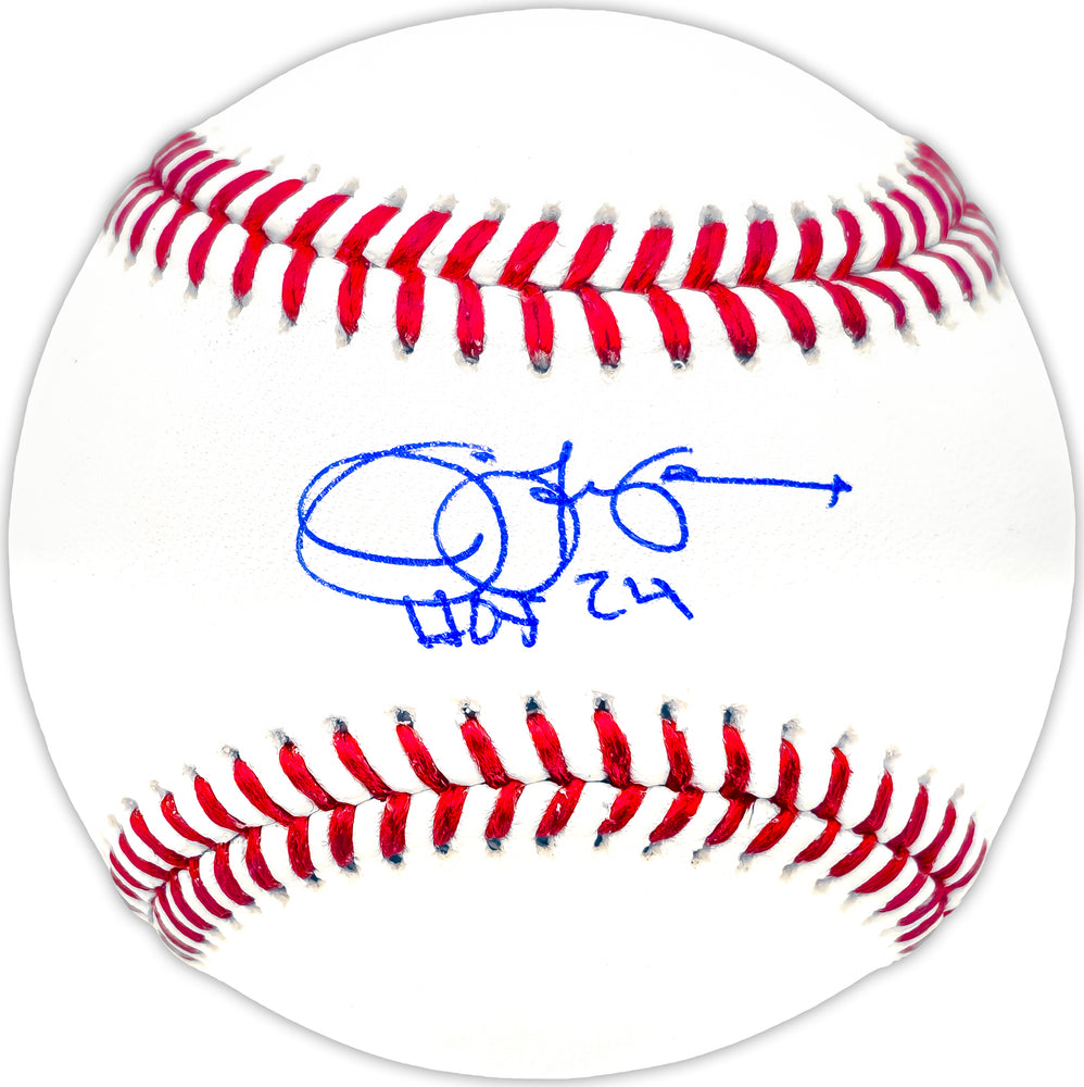 Jim Leyland Autographed Official MLB Baseball Detroit Tigers "HOF 24" Beckett BAS Witness