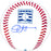 Jim Leyland Autographed Official Hall of Fame HOF Logo Baseball Detroit Tigers Beckett BAS Witness