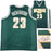 Michigan State Spartans Jason Richardson Autographed Green Jersey Beckett BAS Witness