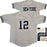 New York Yankees Wade Boggs Autographed Gray Jersey Beckett BAS Witness