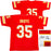 Kansas City Chiefs Christian Okoye Autographed Red Jersey JSA