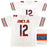 Chicago Bears Velus Jones Jr. Autographed White Jersey Beckett BAS Witness