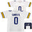 Michigan Wolverines Mike Sainristil Autographed White Jersey "23 Natl Champs" Beckett BAS Witness